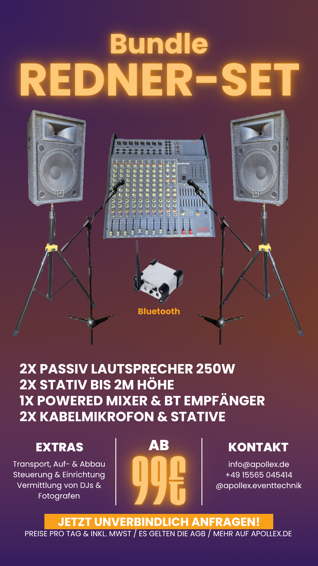 Redner Set Hochzeit Ludwigsburg